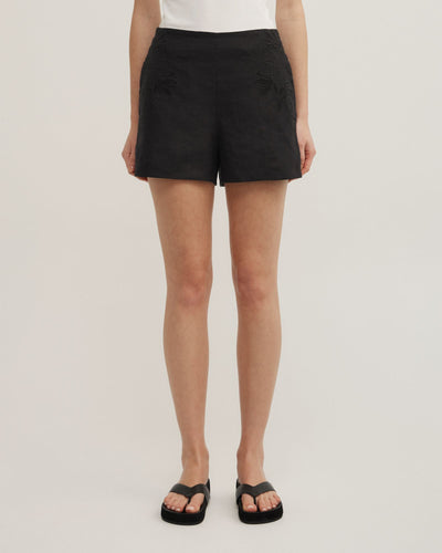 Cutwork Shorts