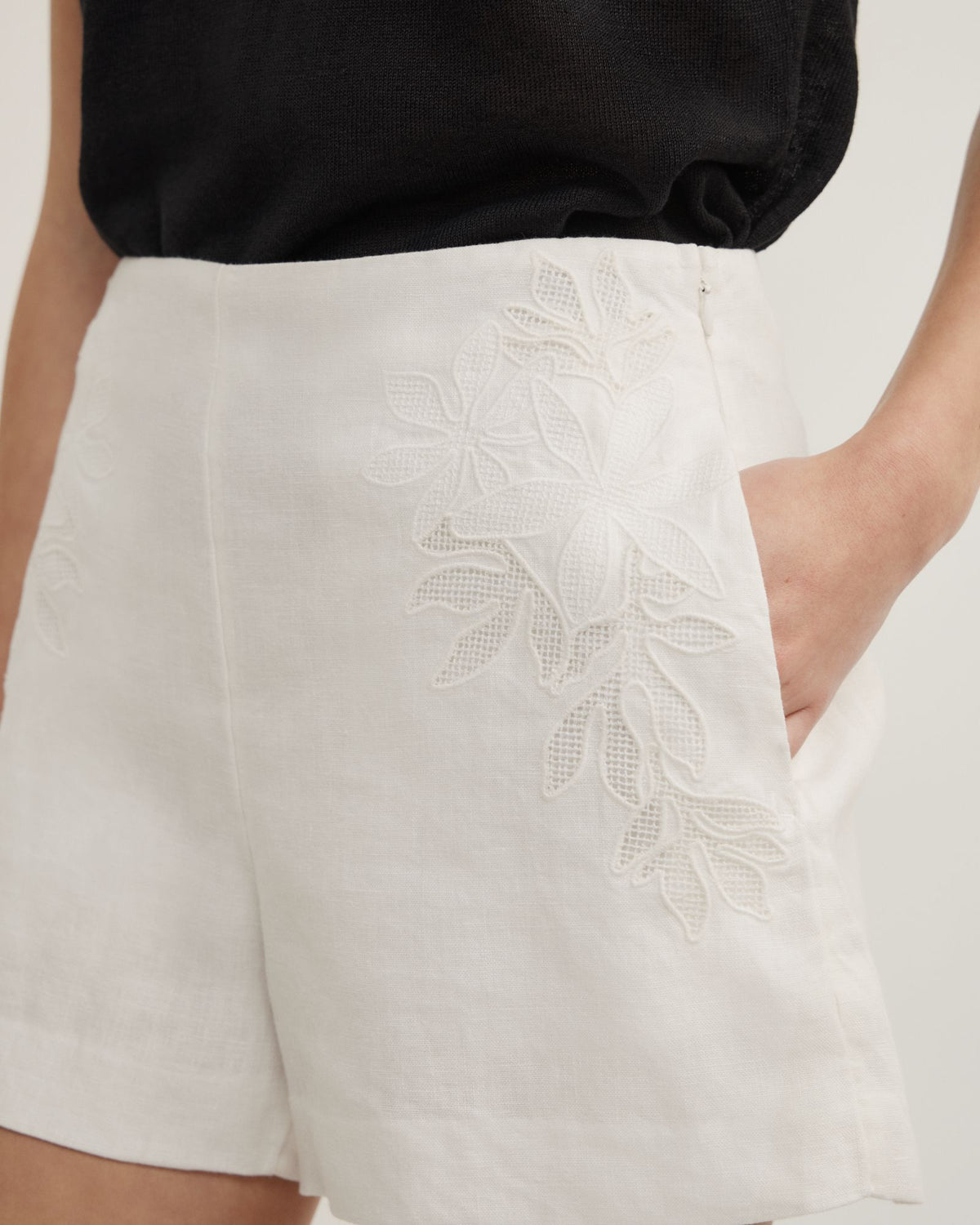 Cutwork Shorts