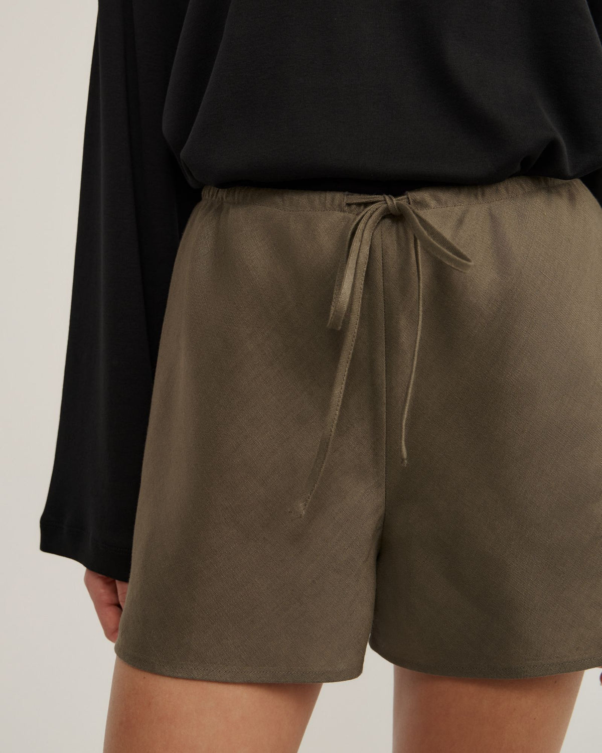 Bias Cut Shorts
