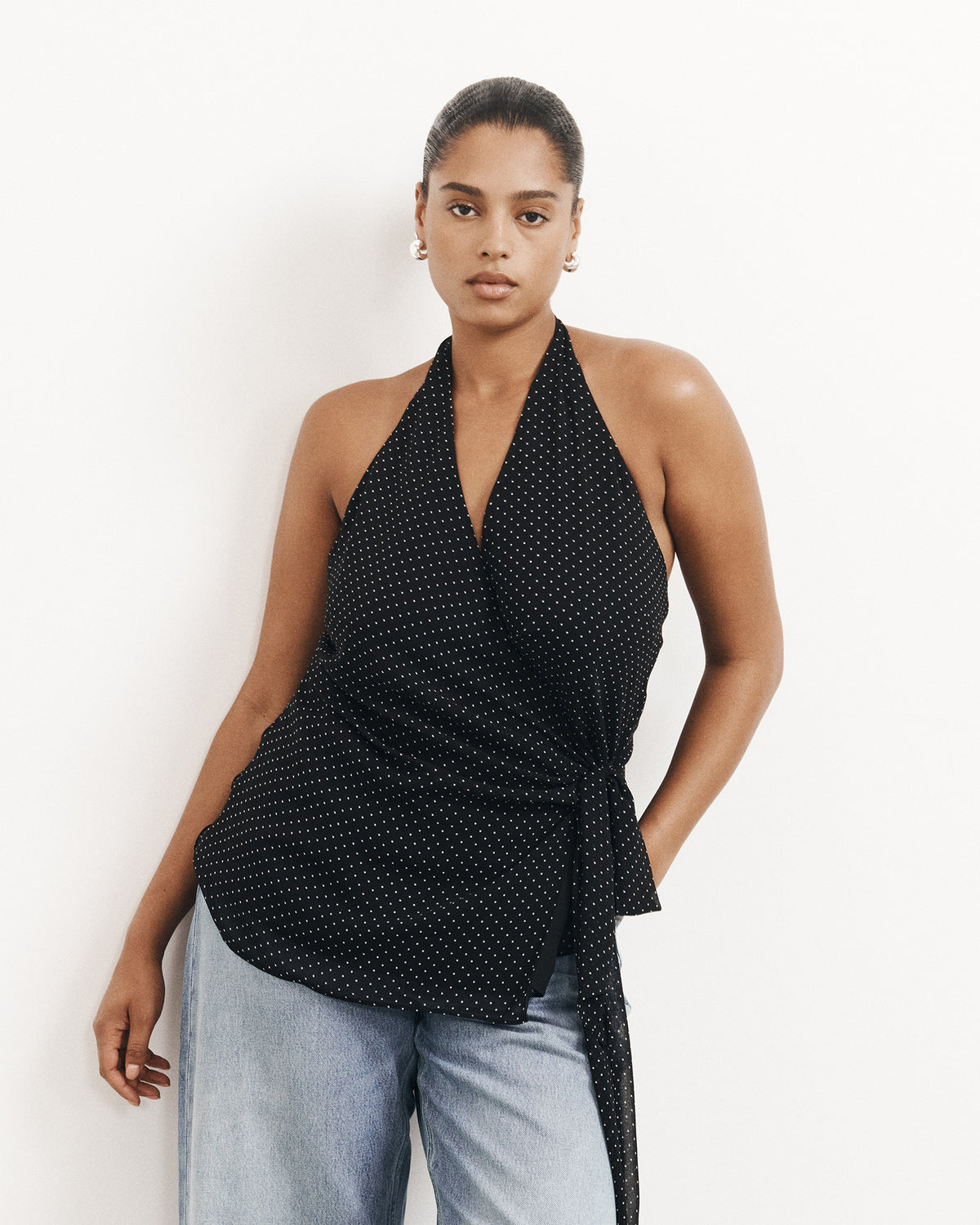 Wrap Halter Top