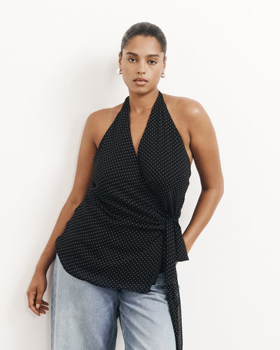 Wrap Halter Top