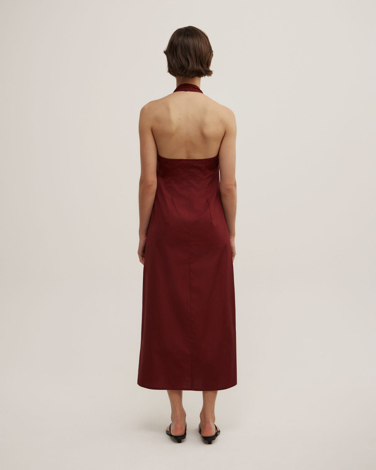 Halter Wrap Dress