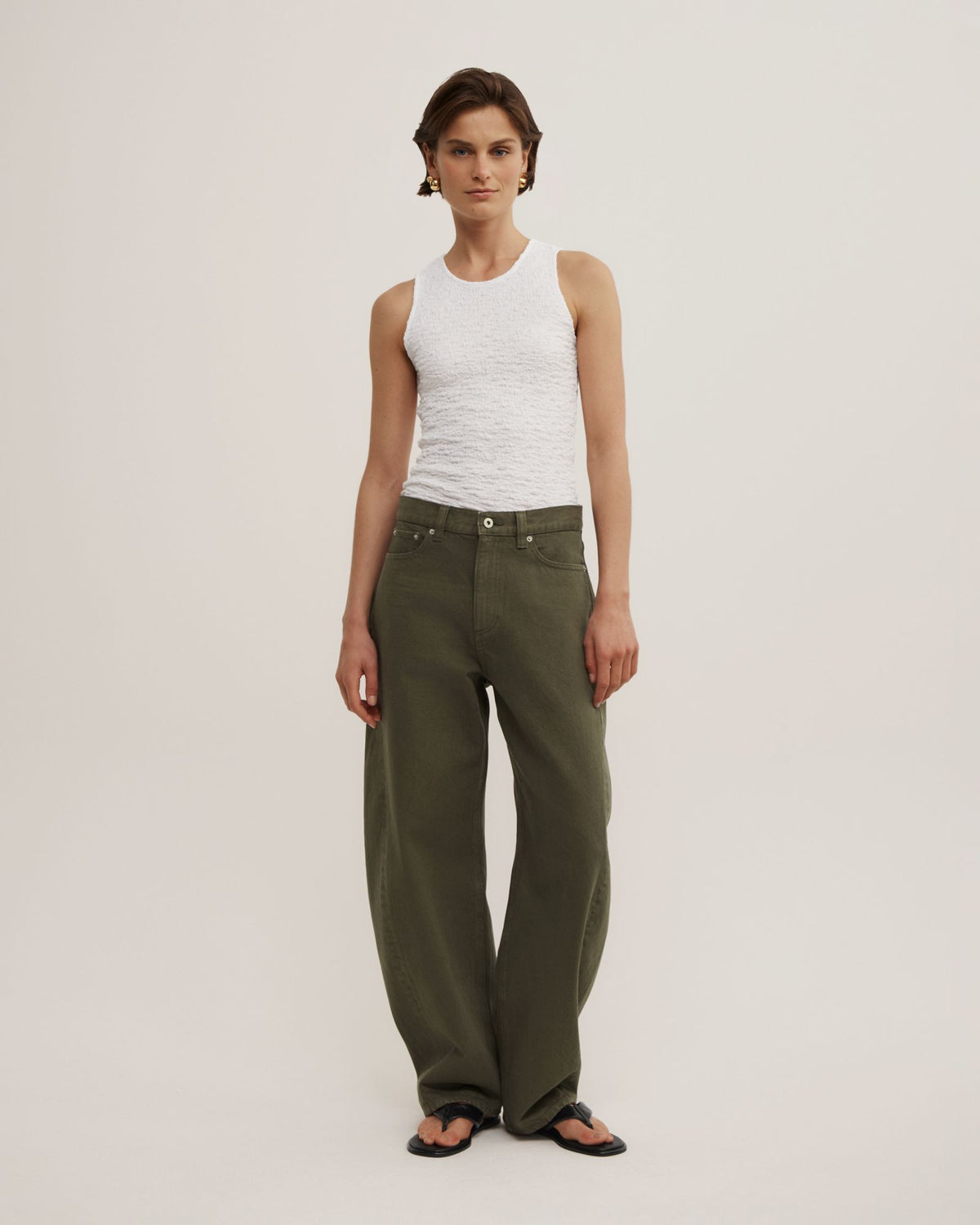 Textured Jersey Tank Top