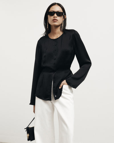Button Through Top