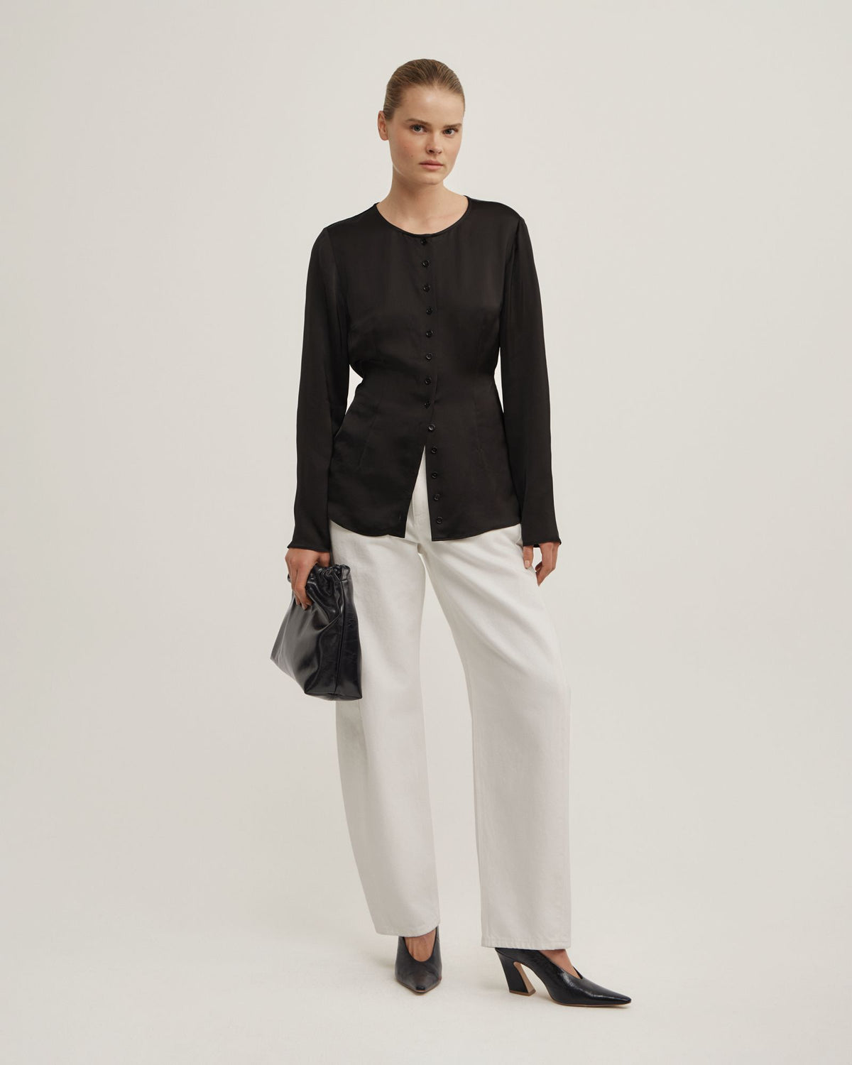 Button Through Top