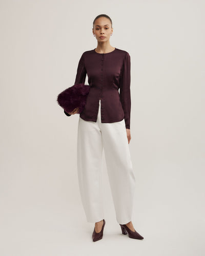 Button Through Top