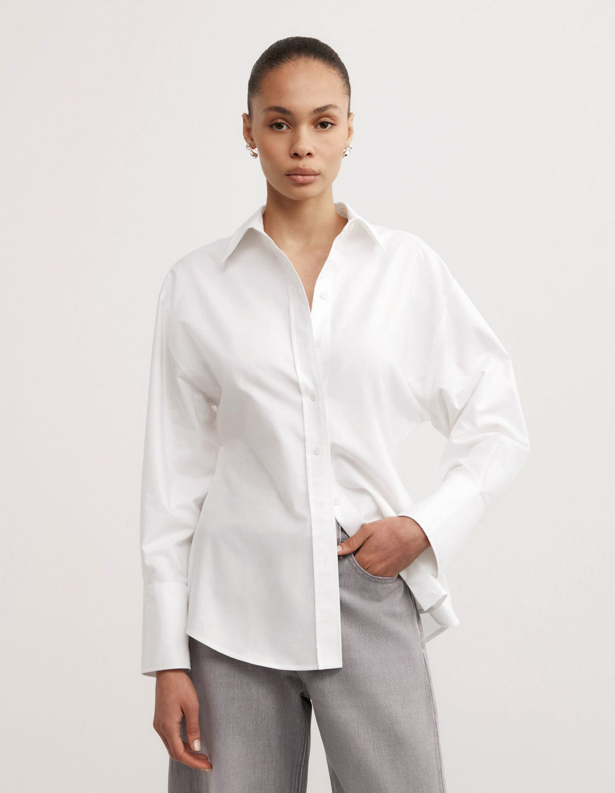 Cinched Waist Shirt