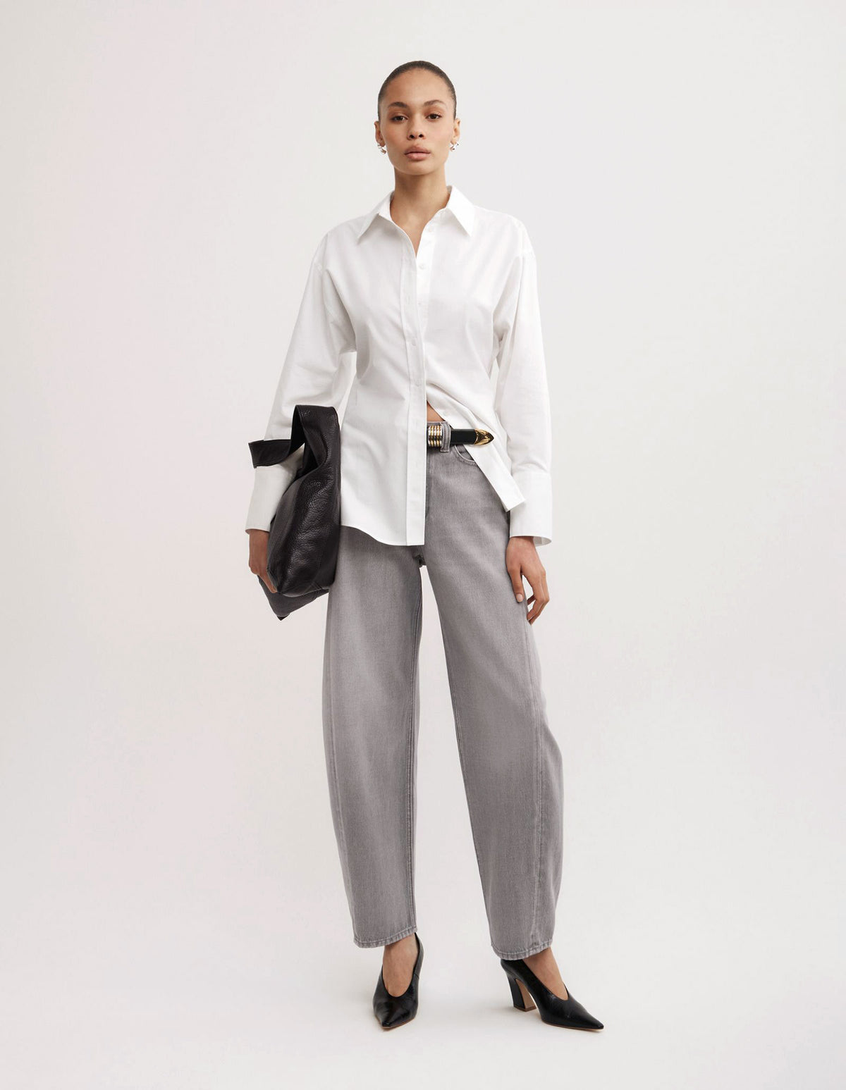 Cinched Waist Shirt