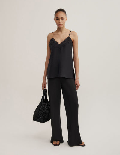 Linen Lace Camisole
