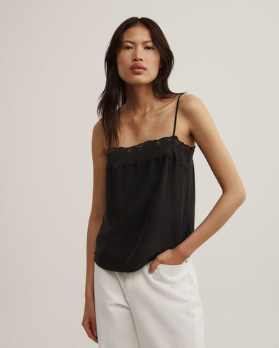 Cropped Lace Camisole