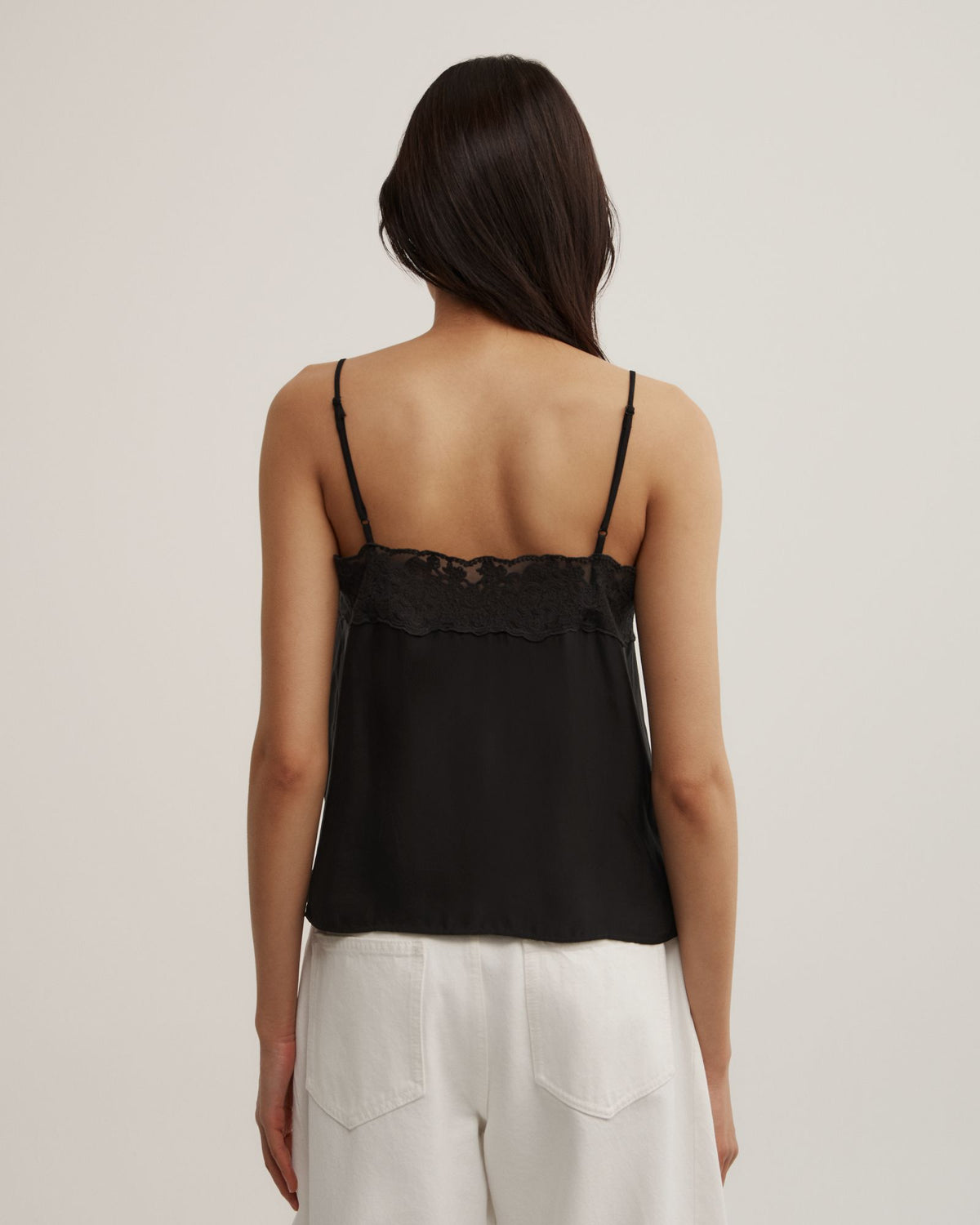 Cropped Lace Camisole