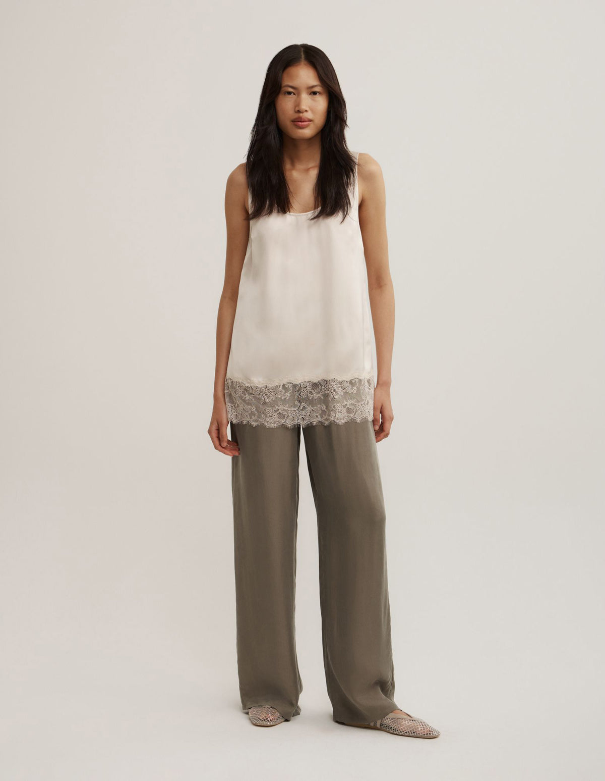 Pull On Cupro Pant