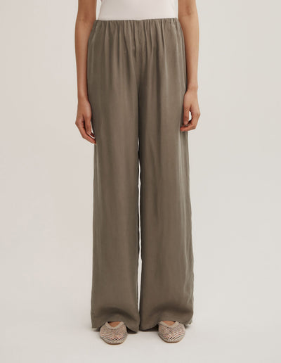 Pull On Cupro Pant
