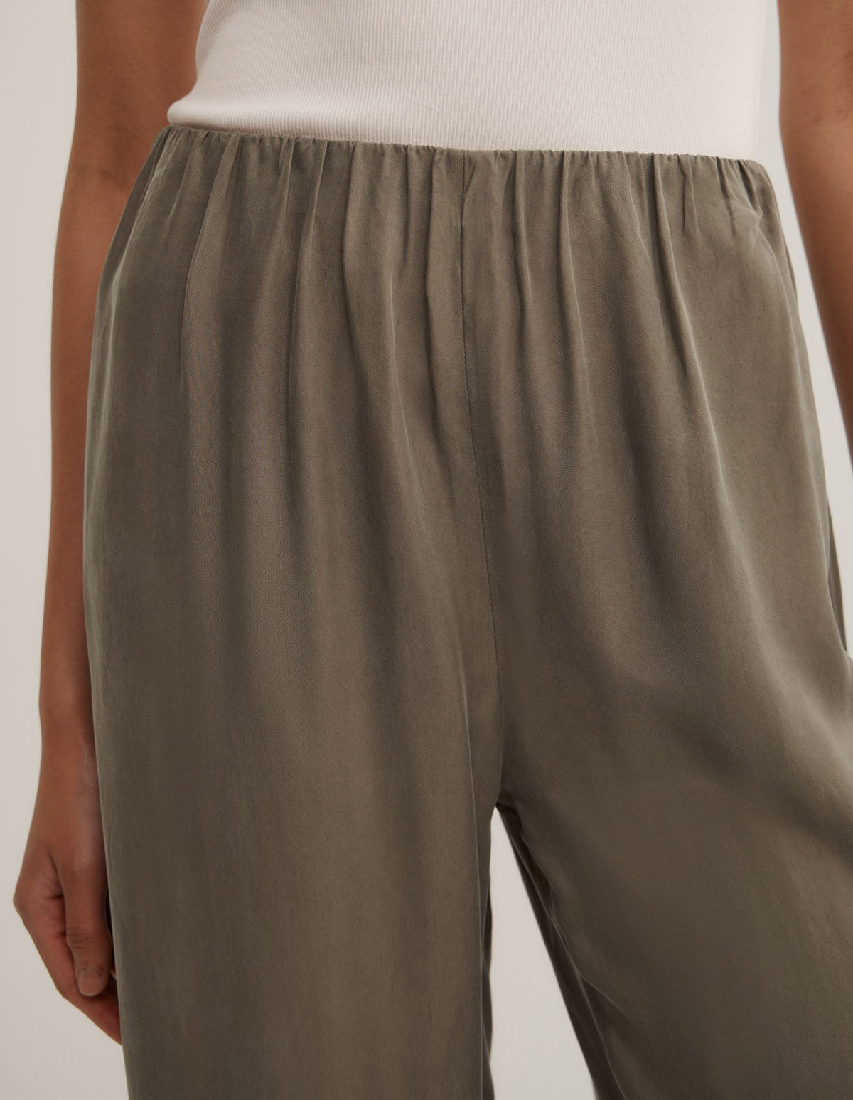 Pull On Cupro Pant