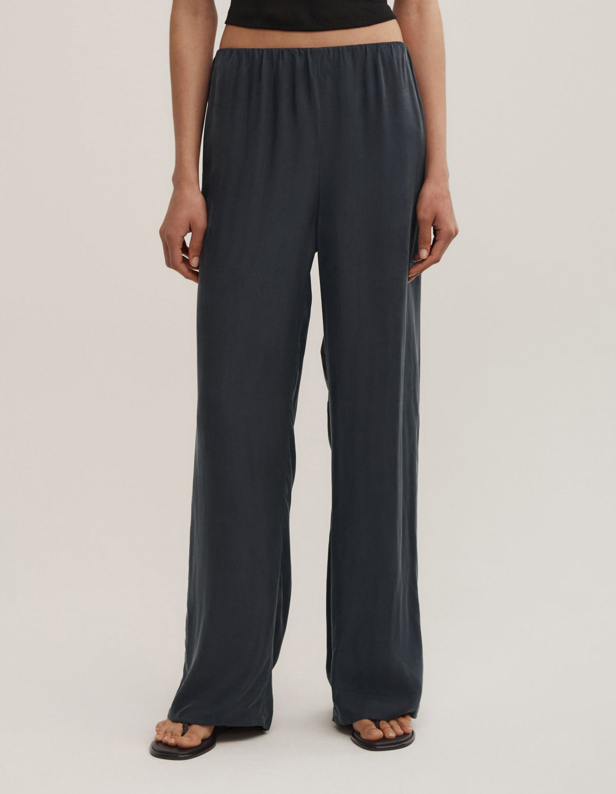 Pull On Cupro Pant