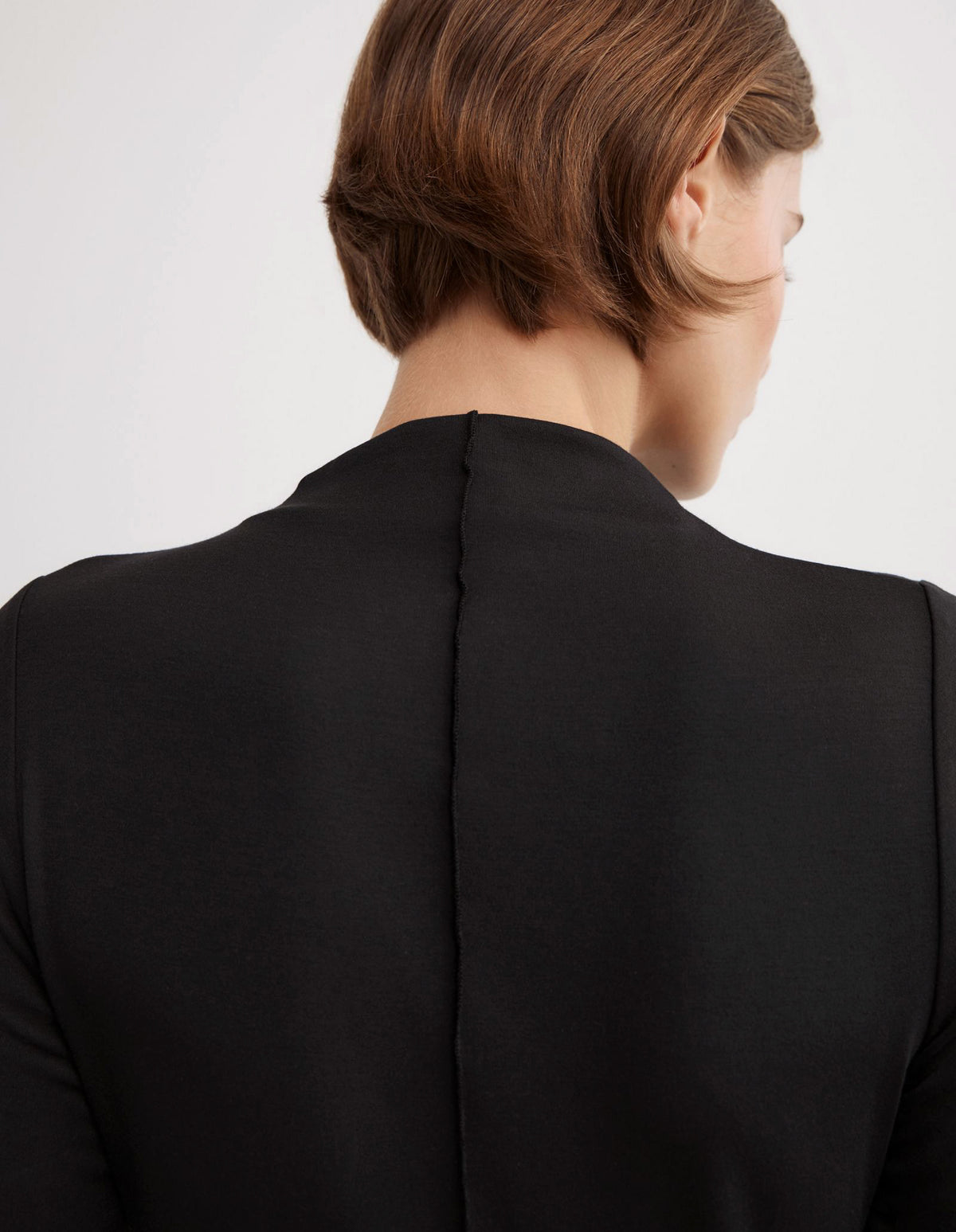 Mock Neck Jersey Top