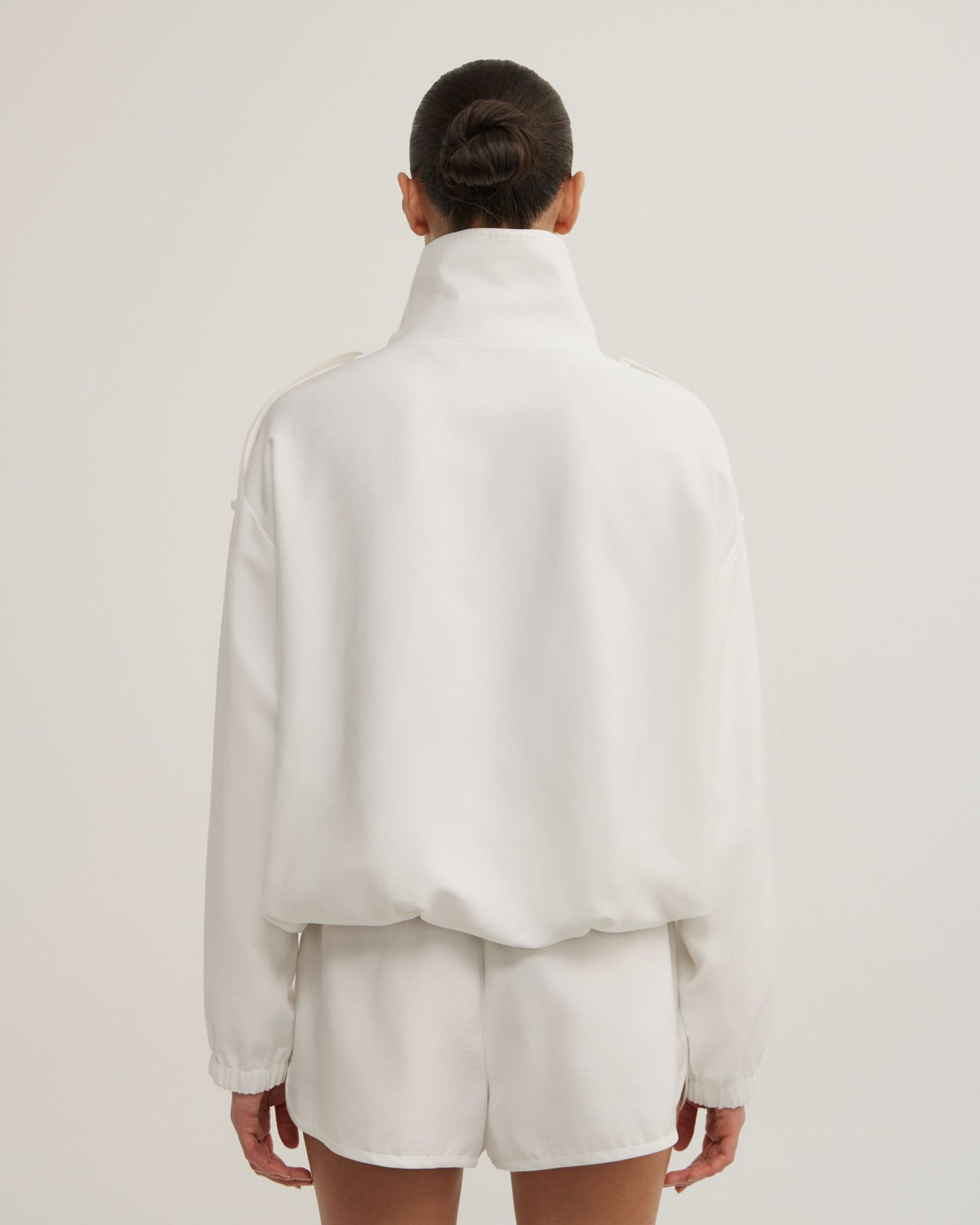 Soft Funnel Neck Jacket