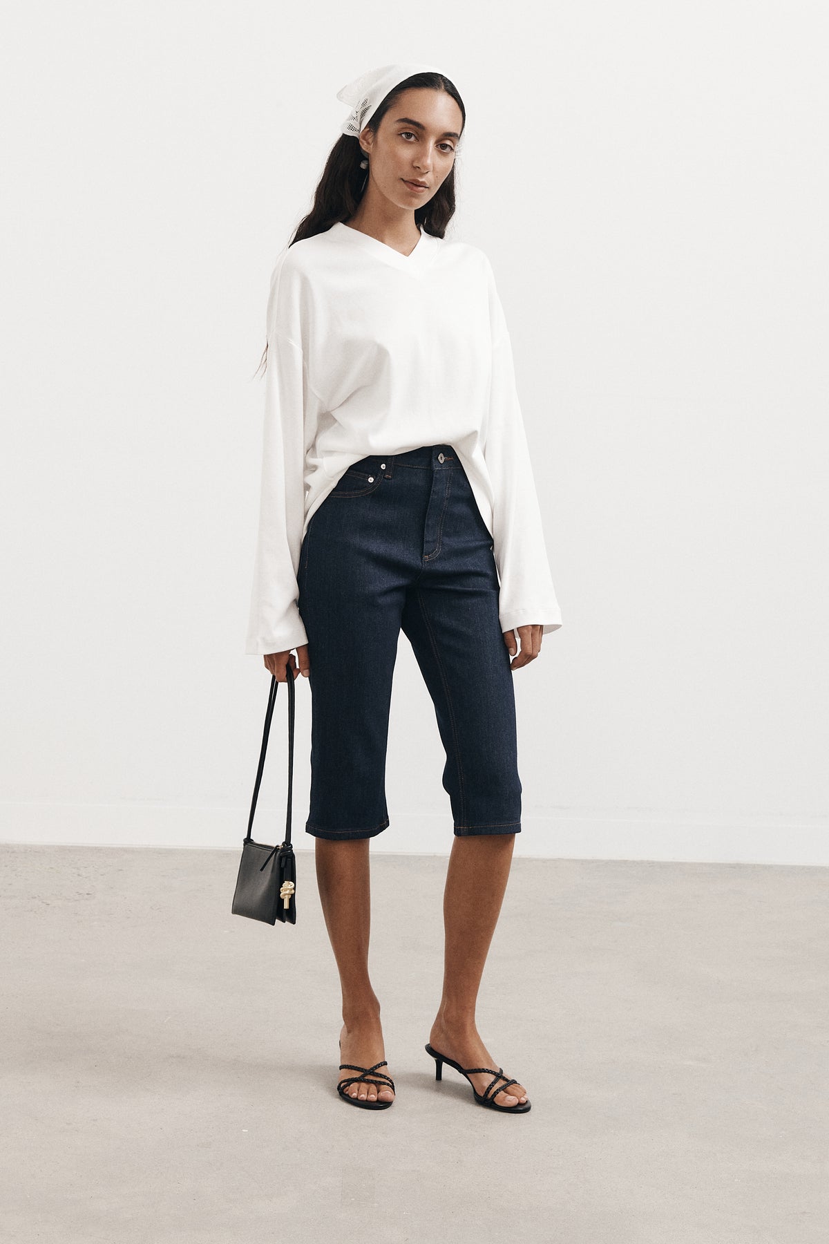 Denim Capris