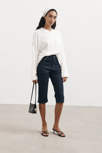 Denim Capris