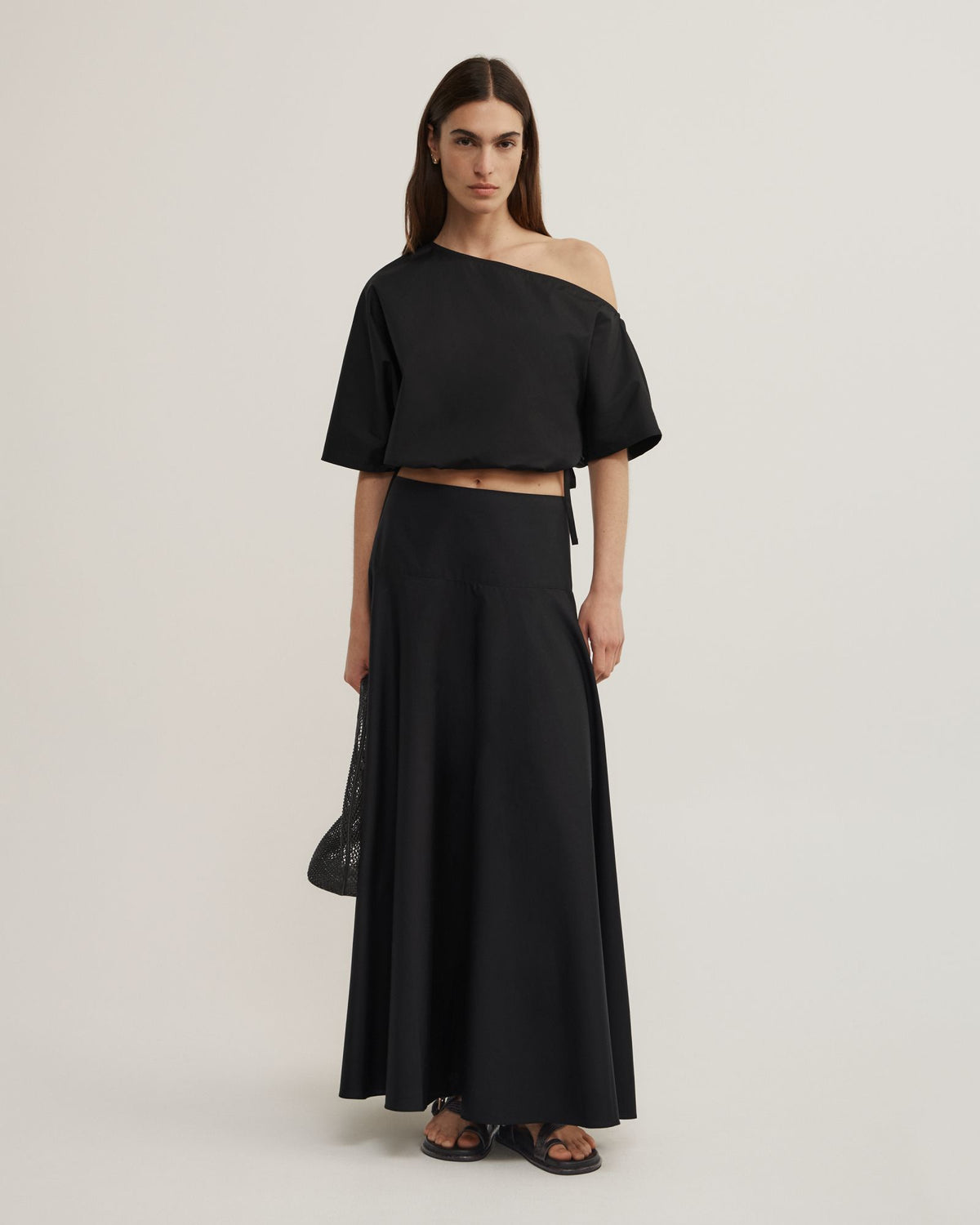 Cotton Basque Skirt