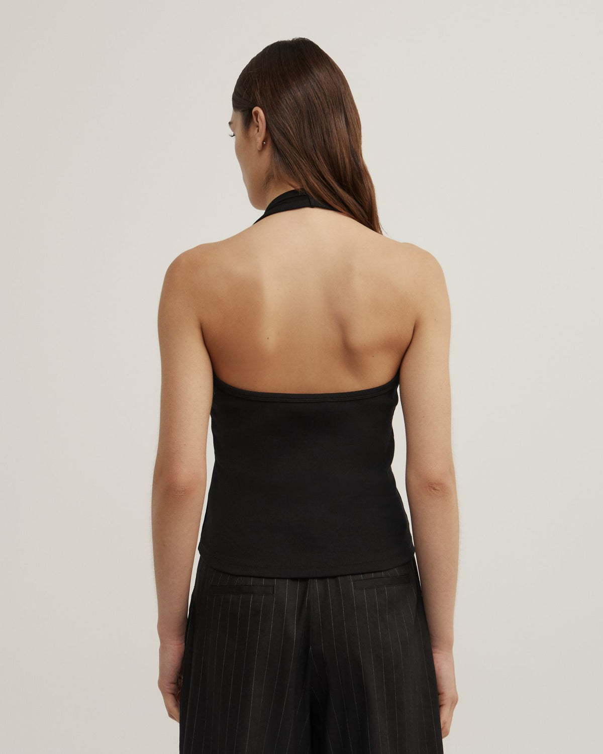 Scoop Halter Tank Top