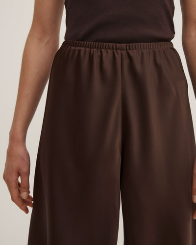 Satin Bermuda Shorts