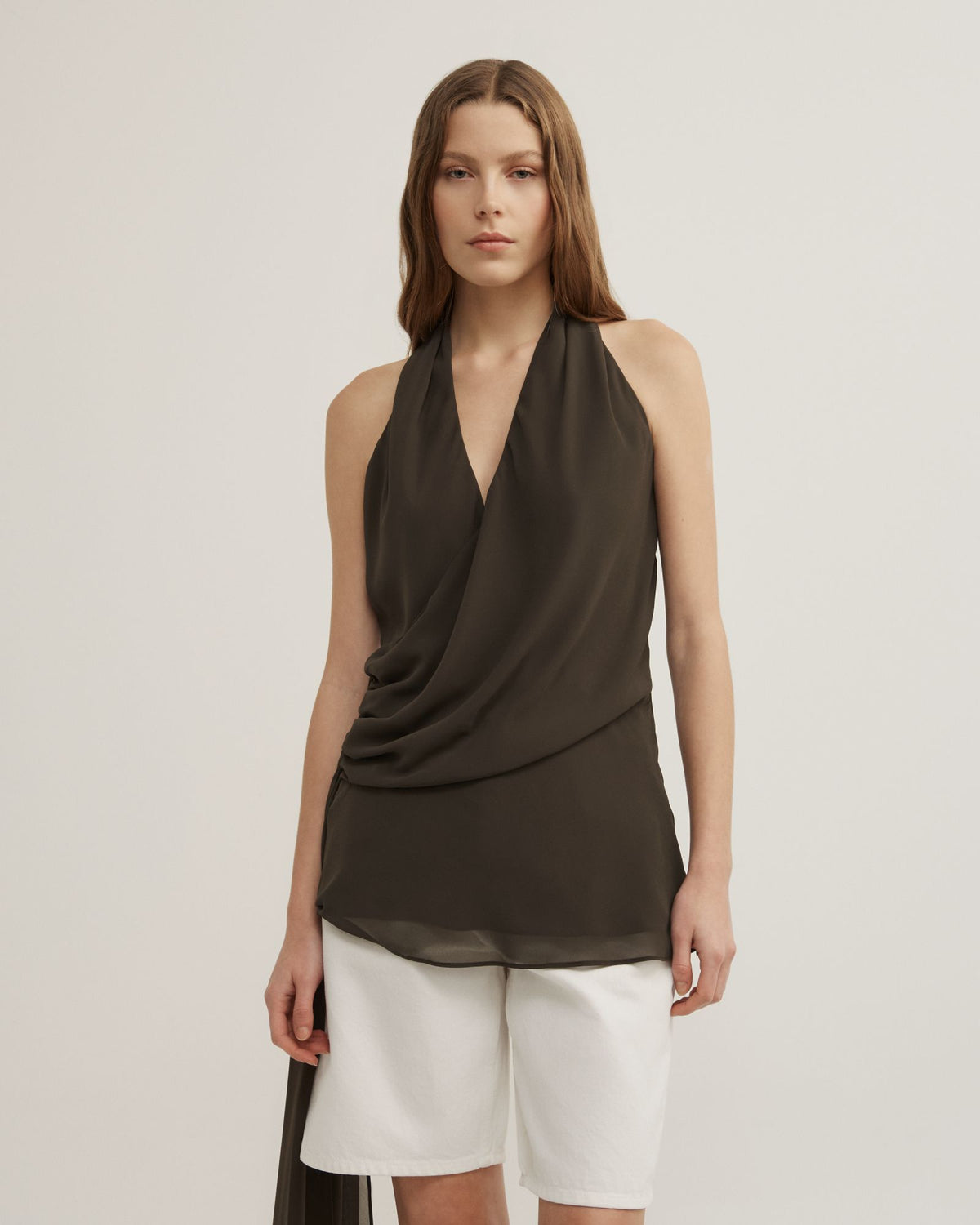 Halter Drape Top