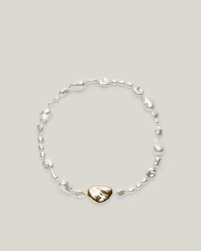 Olive Pearl Necklace