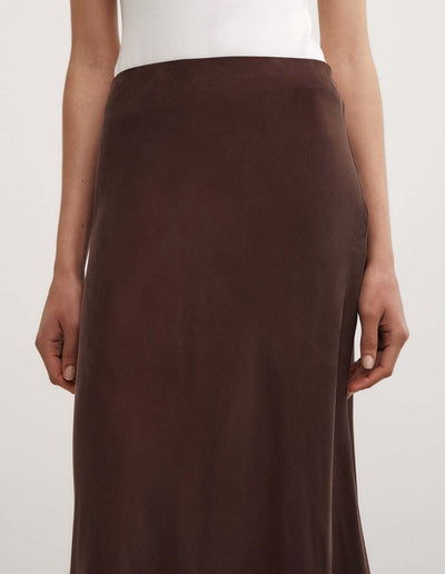 Cupro Slip Skirt
