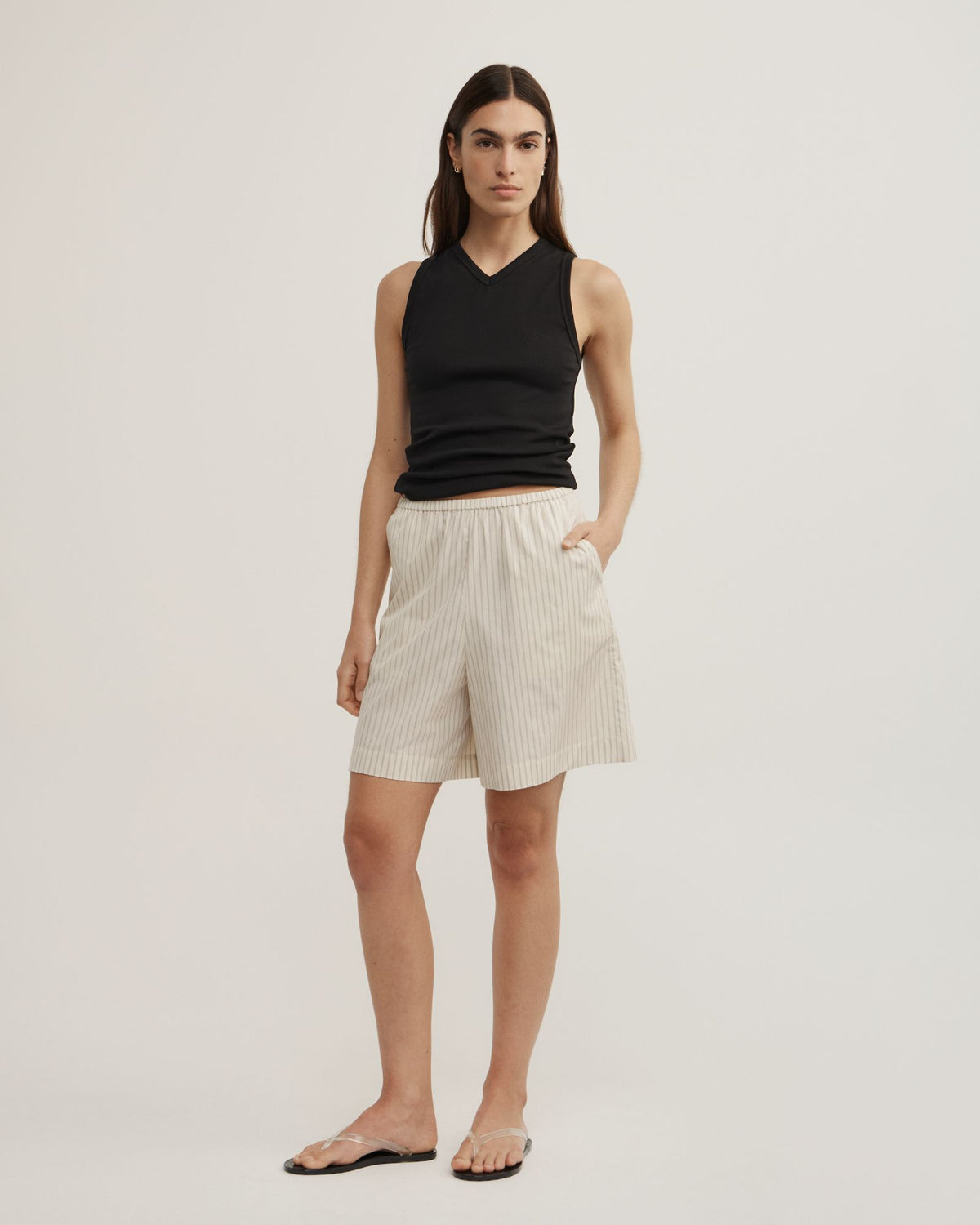 Poplin Bermuda Short