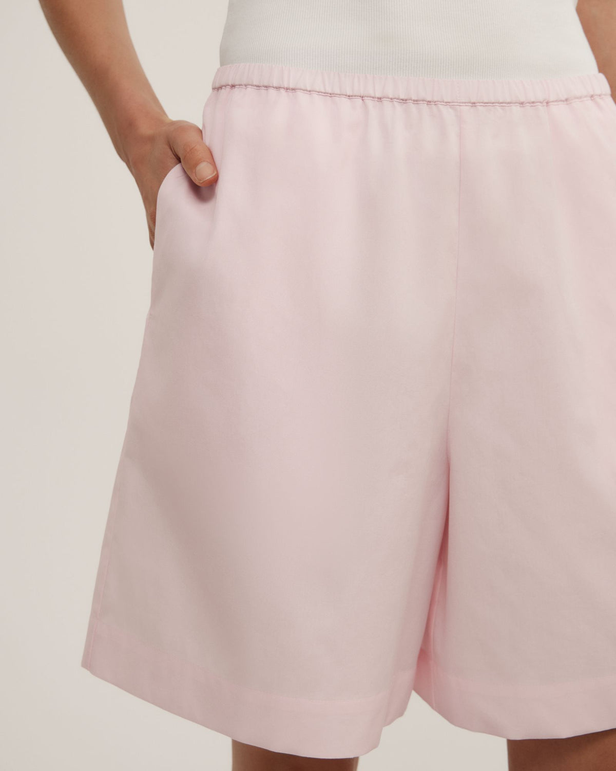 Poplin Bermuda Shorts