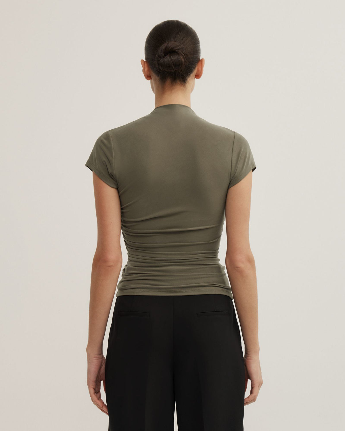 Wrap Cap Sleeve T-Shirt