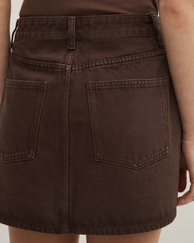 Denim Mini Skirt