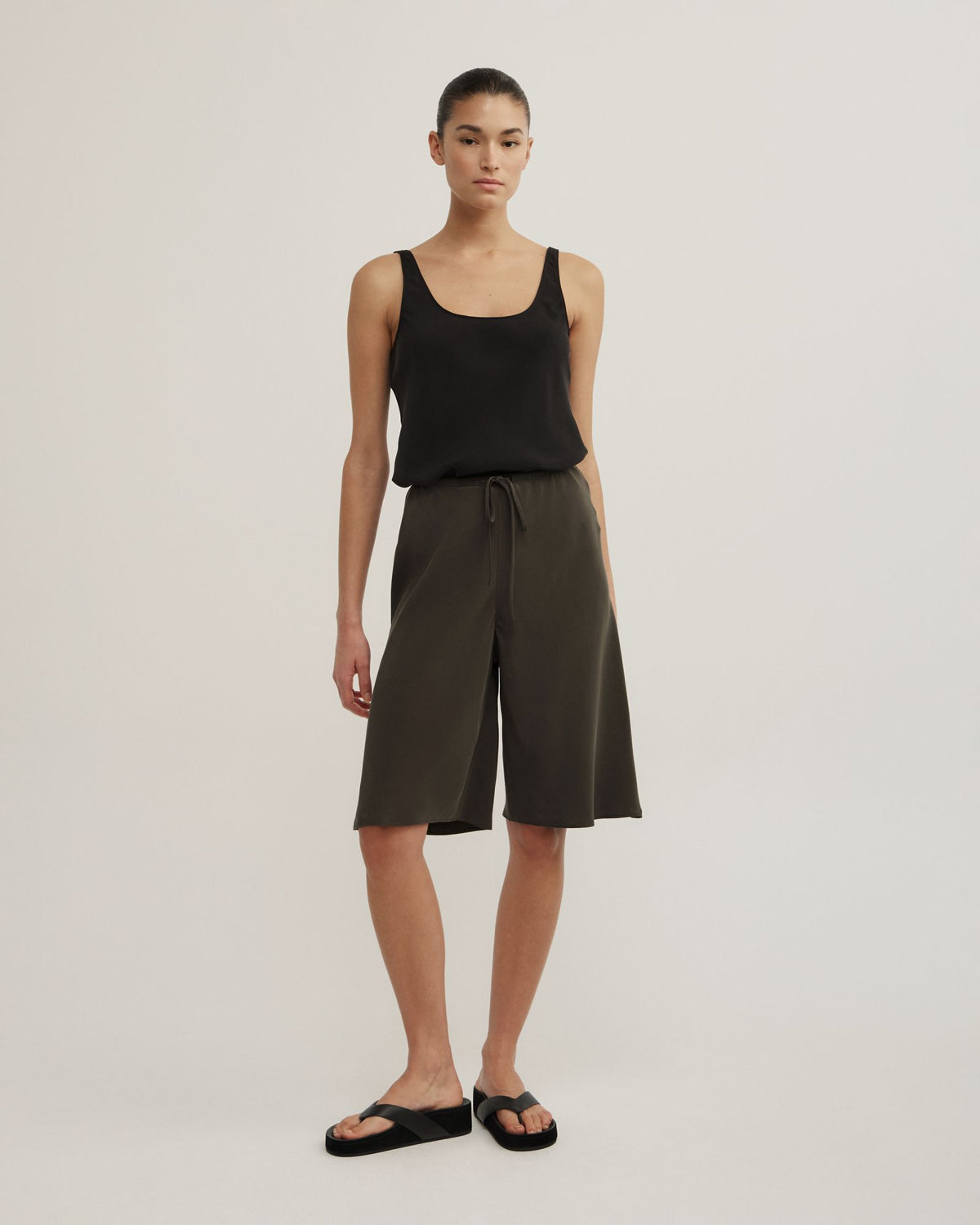 Silk Bermuda Short