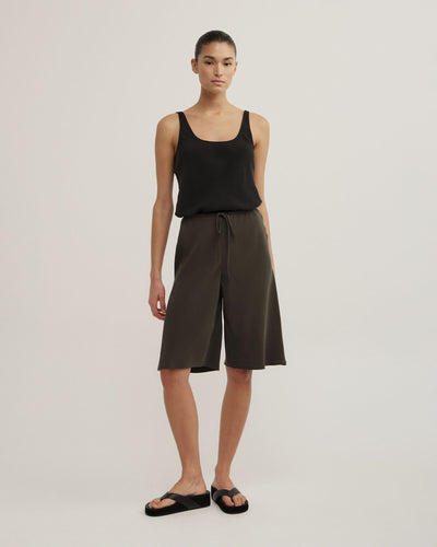 Silk Bermuda Short
